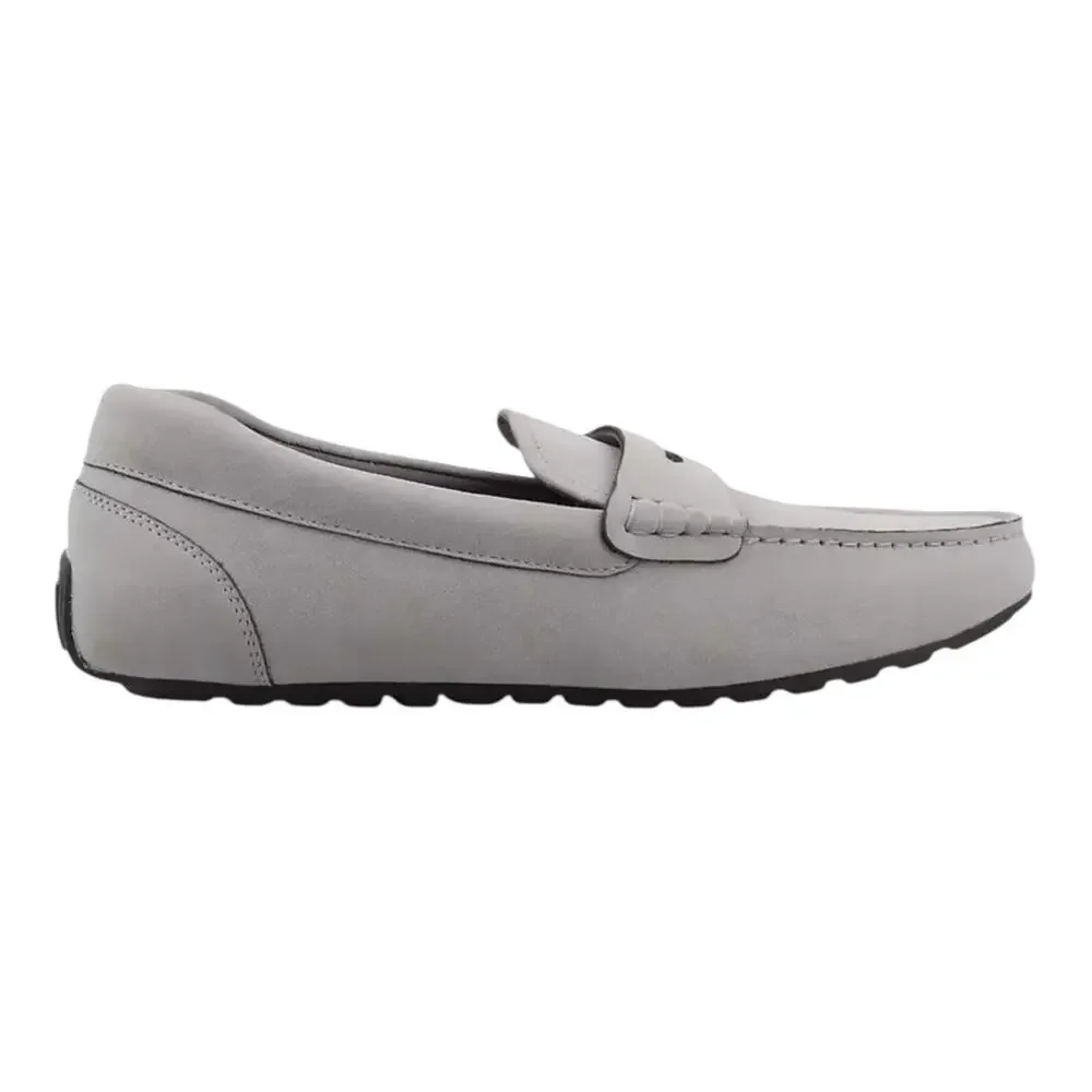 Alfani Men's Marco Slip On Penny Driver Loafers Gray Size 9
